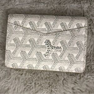 Goyard White Wallet